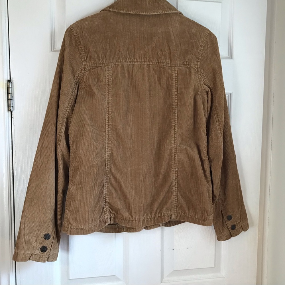 𝅺Abercrombie & Fitch size M women’s camel coloured corduroy blazer. - Picture 2 of 6